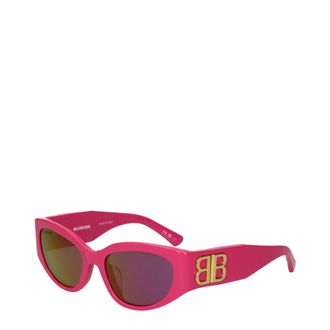 Balenciaga Occhiali da sole Balenciaga Fuxia in acetato da donna