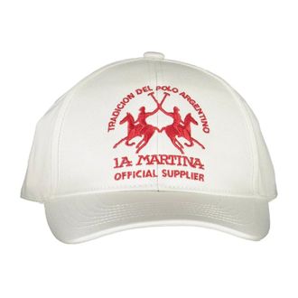 La Martina La Martina, Caps, male, White, Size: ONE SIZE Cap with Visor