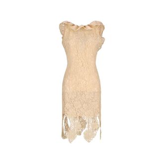 Giuseppe Di Morabito Abito Corto - Dames - Feestkleedjes - Beige - XS - Kleedjes