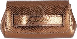 Orciani Clutch Gossip Bling mini - Marrone
