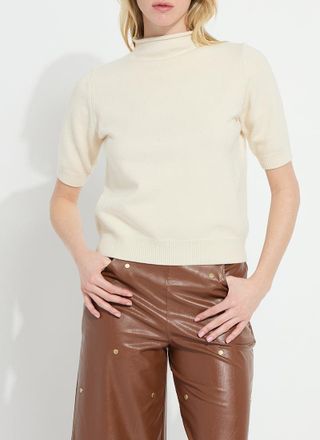 Lyss&eacute; Delphina Short Sleeve Sweater