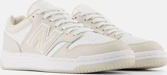 New Balance 480 BB480LBB Sneaker Beige Leather Lifestyle Shoes RHS6971