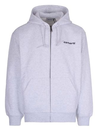 Carhartt Work in Progress zip hoodie - men - Cotton/Polyester - M - Grey