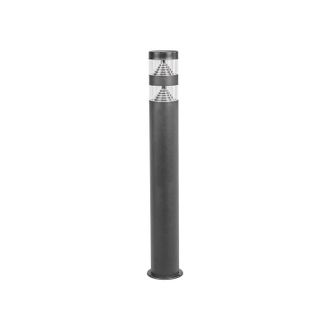 Lindby Lindby - L&aacute;mpara Led Para Exterior lanea En Negro De Acero