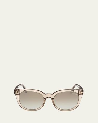 Tom Ford Moira Acetate Butterfly Sunglasses