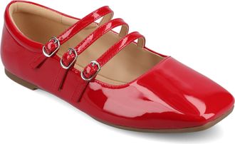 Journee Collection Journee Womens Tru Comfort Foam Medium and Wide Width Darlin Dress Flats