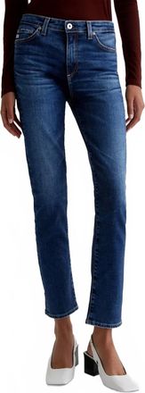 AG - Adriano Goldschmied Mari High-Rise Slim Straight Leg Jeans In 8 Years East Coast