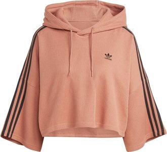 adidas (WMNS) adidas Adicolor Cropped Hoodie Pink IC5459