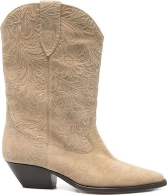 Isabel Marant Isabel Marant, Cowboy Boots, female, Beige, Size: 10 US Cowboy Boots