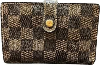 Louis Vuitton Pre-owned Wallets, male, Brown, Size: ONE SIZE Pre-owned Portefeuille Viennois Damier bifold wallet