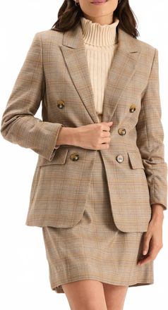 Tyler B&ouml;e Blair Buckingham Plaid Jacket In Multi