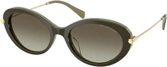 Michael Kors Rockaway Zonnebrillen - Dames - Zonnebrillen - Groen - 53 MM - Accessoires