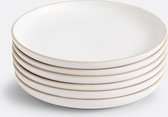 La Redoute Interieurs Set van 6 platte borden, in mat aardewerk, Nordik