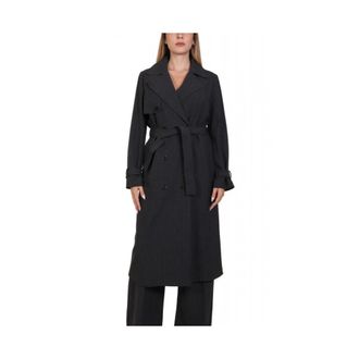 Marella Jassen, Dames, Grijs, S, Belted Coat