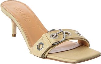 Aeyde Ilvyeyelet Canvas Sandal