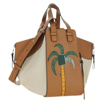 Loewe Pre-owned Handbags, female, Beige, Size: ONE SIZE Pre-owned Hand Bag