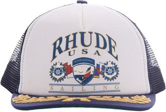 Rhude USA Sailing Icon Trucker Cap