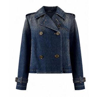 Burberry Denim Jacket - female - Burberry - Denim Jackets - Blue - S - Jackets