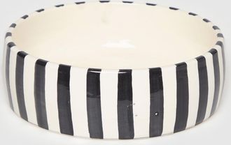 Lulli Petit Saladier Rayé Noir