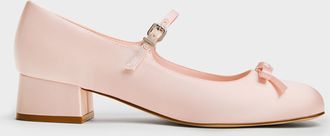 Charles & Keith Kelis Rose-Bow Mary Jane Pumps