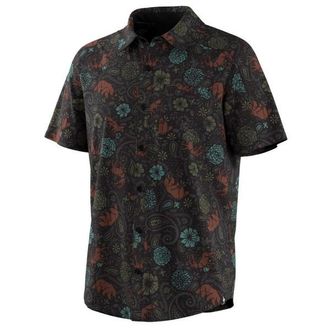 Smartwool Everyday Short Sleeve Button Down Hemd f&uuml;r Herren | schwarz