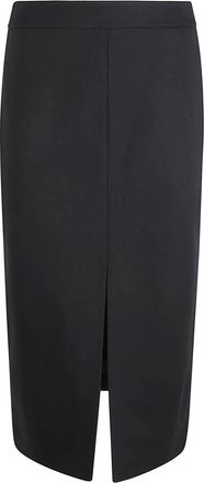 True Royal Pencil Rok - Dames - Kokerrokken - Zwart - L - Leer - Rokken