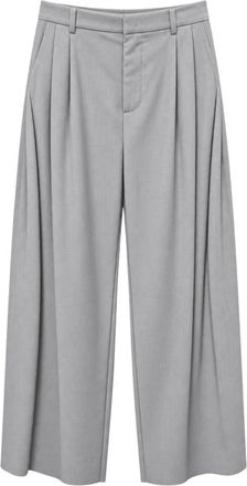 Meimeij Pantaloni in poliestere - - Trousers - Donna - Grigio - S