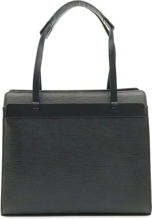 Louis Vuitton Epi Black Noir Epi Leather Shoulder Bag Tote Bag (Pre-Owned)