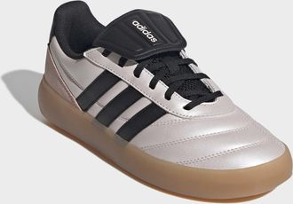 adidas Sneaker ADIDAS SPORTSWEAR BARREDA MUNDIAL, Damen, Gr. 38,5, sandy pink metallic, core schwarz, blush pink, Leder, Schuhe Sneaker