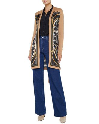 L'agence Lagence Beverly Silk-Blend Cardigan