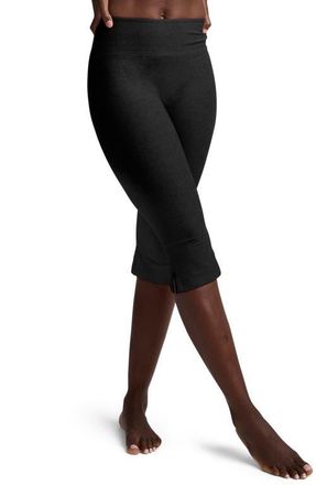 Beyond Yoga Space Dye Capri Leggings in Darkest Night at Nordstrom, Size X-Small