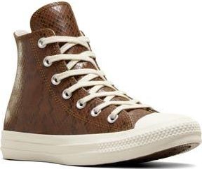 Converse Chuck Taylor All Star High Top Sneaker in Dark Whiskey/egret/black at Nordstrom Rack, Size 5.5