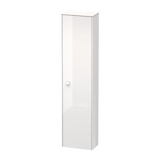 Duravit Gabinete Alto Duravit Brioso 177,0x42,0x24,0 Cm, 1 Puerta, Bisagra Derecha, 1 Estante De Madera, 3 Estantes De Vidrio, Color (frente/cuerpo): Ticino D