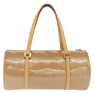 Louis Vuitton Bedford Handbag Monogram Vernis Brown Patent_Leather Handbag (Pre-Owned)