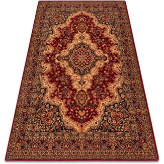 RugsX Rugsx - Wool carpet polonia królewski burgundy red 235x350 cm