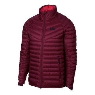 Nike FC Barcelona 2018-19 Down Fill Jacket Maroon AH7431-669