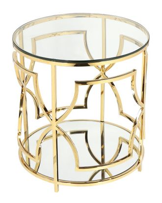 Pangea Home Z-Edward Round Side Table