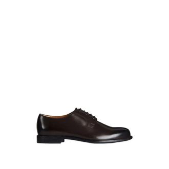 Givenchy Label Derbies in Leer - Heren - Nette schoenen - Bruin - 42 1/2 EU - Leer - Schoenen