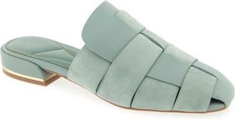 Kenneth Cole Faina Mule in Aqua Leather at Nordstrom, Size 9.5