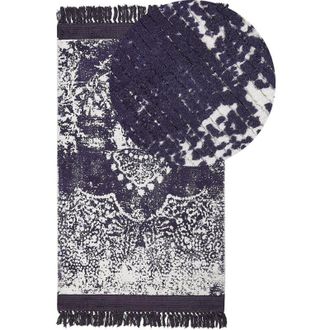 Beliani Rug AKARSU Violet 80 x 150 cm Viscose