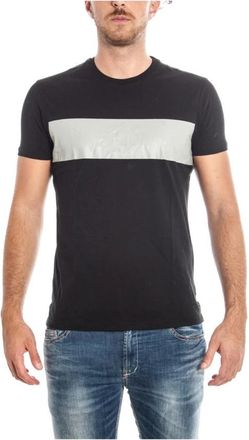 Armani Jeans Stijlvolle A6H82Ulnero - Heren - T-shirts - Zwart - M - Tops