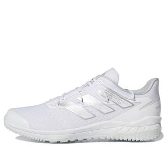 adidas Adizero Afterburner 8 TF White Silver Metallic H00965