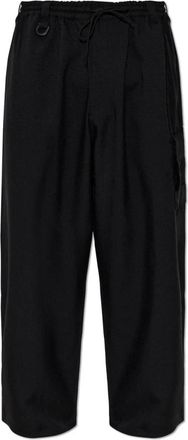 Yohji Yamamoto Sport Uniform Rechte Broek - Heren - Straight fit broeken - Zwart - M - Polyester - Broeken
