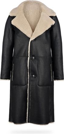 Windsor Cappotto in montone - - Coats - Donna - Nero - XS