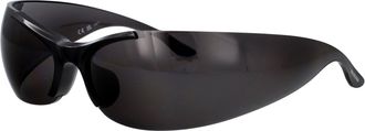 Balenciaga Unisex Sunglasses Bb0454s Black-Grey-Grey Bio Injected Black/grey/grey