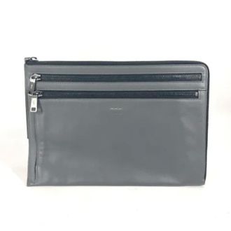 Fendi Pre-owned Cuoio borse-fendi - - Pre-owned - Uomo - Grigio - ONE SIZE