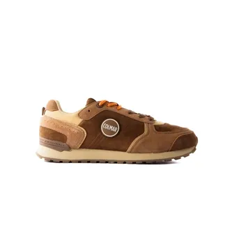 Colmar Travis Suede Sneakers - Heren - Schoenen - Bruin - Maat: 43 EU Su&egrave;de