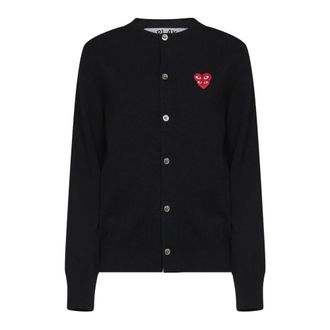 Comme Des Gar&ccedil;ons Cardigans, female, Blue, Size: XS Axn075D-1 Cardigan