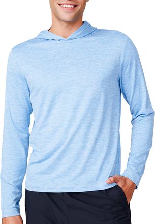 Free Country Mens Textured SunFree UPF Hoodie