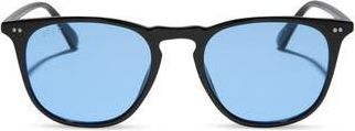 DIFF Eyewear Brody XL 51mm Square Sunglasses in Black Blue at Nordstrom Rack
